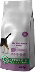 NATURES PROTECTION SP Medium Junior vidutinio dydžio veislių jaunų šuniukų pašaras,2kg